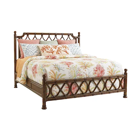 King Island Breeze Rattan Bed